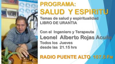 PROGRAMA SALUD Y ESPIRITU CON EL TERAPEUTA